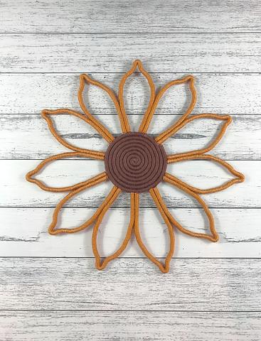 Large Sunflower Wall Hanging